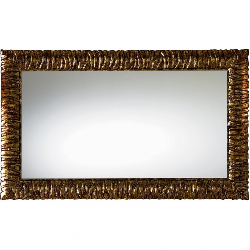 картинка Зеркало Cezares Cavalli 120 CAVALLI 1200x30x750 Noce Foglia oro от магазина Сантехстрой