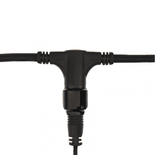 картинка Гирлянда Светодиодный Дождь 2х1,5м,  постоянное свечение,  черный провод КАУЧУК,  230 В,  диоды БЕЛЫЕ от магазина Сантехстрой