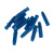 картинка Дюбель распорный KRANZ 8х40, синий,  пакет (50 шт. /уп. ) от магазина Сантехстрой