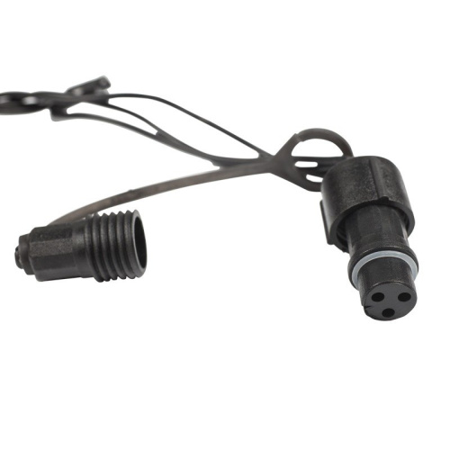 картинка Гирлянда Твинкл Лайт 20 м,  черный ПВХ,  200 диодов,  цвет теплый белый от магазина Сантехстрой