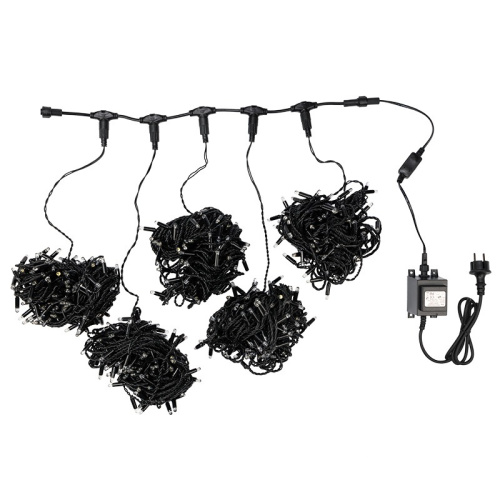 картинка Гирлянда LED ClipLight 24V,  5 нитей по 20 метров,  цвет диодов Синий от магазина Сантехстрой