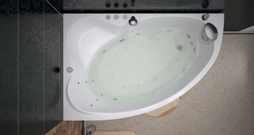 картинка Акриловая ванна Aquanet Mayorca 150x100 L 204008 без гидромассажа от магазина Сантехстрой