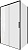 картинка Душевой уголок Aquanet Pleasure Evo 120x90 AE65-120x90-BT профиль черный, прозрачное стекло от магазина Сантехстрой
