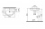 картинка Раковина Vitra Zentrum 60 5786B003-0001 Белая от магазина Сантехстрой