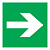 картинка Наклейка эвакуационный знак "Направляющая стрелка"200*200 мм Rexant от магазина Сантехстрой