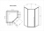 картинка Душевой уголок Penta VSP-3P900CL, 900*900, хром, стекло прозрачное от магазина Сантехстрой