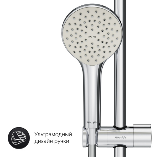 картинка F40885A94 Набор X-Joy: душевая система, смеситель для ванны/душа излив 300 мм, хром, шт. от магазина Сантехстрой