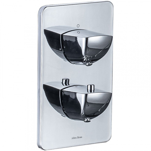 фото смеситель для душа allen brau infinity 5.21116-00 с термостатом хром