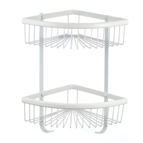 картинка Полка решетка угловая тройная Savol (S-W5854-2) от магазина Сантехстрой