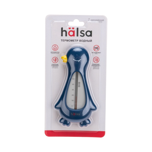картинка Термометр водный,  синий,  птичка HALSA от магазина Сантехстрой