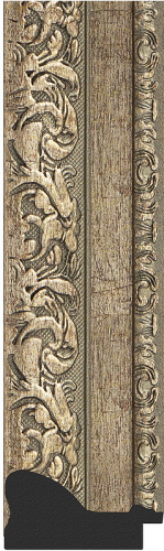 картинка Зеркало Evoform Exclusive-G Floor 200х110 BY 6353 с гравировкой в багетной раме - Виньетка античное серебро 85 мм от магазина Сантехстрой