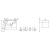 картинка Тумба под раковину Duravit XBase 100 XB619304949 подвесная Графит матовый от магазина Сантехстрой