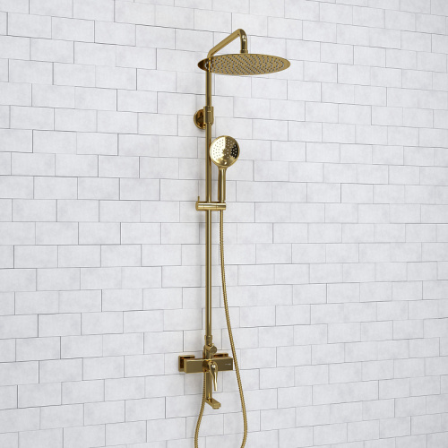 картинка Душевая система WasserKRAFT A171.263.207.PG Золото глянцевое от магазина Сантехстрой