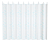 картинка Шторка для ванны FASHUN бело-голубая расцветка (A8813) от магазина Сантехстрой