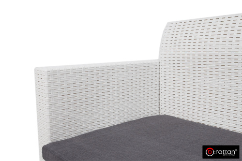 картинка Bica, Италия Комплект мебели NEBRASKA SOFA 3 (3х местный диван), белый от магазина Сантехстрой