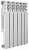 картинка Радиатор Azario al500/80/6 Белый 6 секций от магазина Сантехстрой