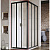 картинка Душевая дверь Ravak Supernova ASRV3-75 198 15V303R2Z1 профиль Черный стекло Transparent от магазина Сантехстрой