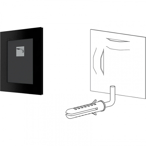 картинка Зеркало Evoform Definite 44х34 BY 1338 в багетной раме - Витая латунь 26 мм от магазина Сантехстрой