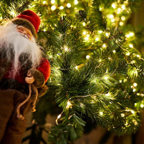 картинка Гирлянда Роса с трансформатором 30 м,  300 LED,  теплое белое свечение NEON-NIGHT от магазина Сантехстрой