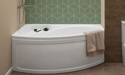 картинка Акриловая ванна Aquanet Jersey 170x90 L 203988 без гидромассажа от магазина Сантехстрой