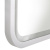 картинка Зеркало Art&Max Genova AM-Gen-800-800-DS-F-White 80х80 с подсветкой, белый матовый от магазина Сантехстрой