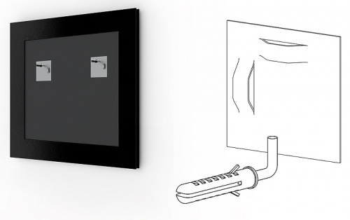 картинка Зеркало Evoform Definite 73х73 BY 1024 в багетной раме - Сухой тростник 51 мм от магазина Сантехстрой