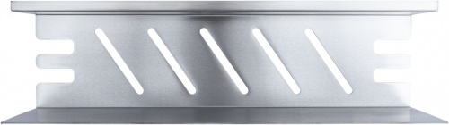 картинка Полка Магнум 400х120х100 цв. сталь браш (334110) от магазина Сантехстрой