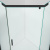 картинка Душевой уголок Berges Wasserhaus Solo Т 90х90 061106 профиль Черный матовый стекло прозрачное от магазина Сантехстрой