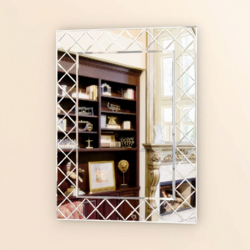 картинка Зеркало Evoform Florentina 90х90 без подсветки от магазина Сантехстрой