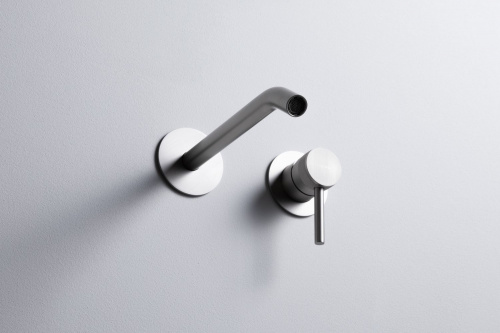 картинка Смеситель для раковины Allen Brau Priority 5.31A03-BN (с внутренней частью) никель браш от магазина Сантехстрой