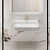 картинка Раковина Solid Surface Vincea VWB-6SG90MW, 900*460*120, подвесная, цвет белый матовый от магазина Сантехстрой