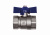 картинка Кран шаровой RM-L Nickel 1 ВР-ВР муфтовый никелированный бабочка Ду25 Ру30 (НК 11Б27п1) от магазина Сантехстрой