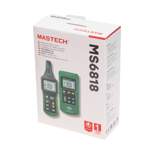 картинка Кабельный локатор MS-6818 MASTECH от магазина Сантехстрой