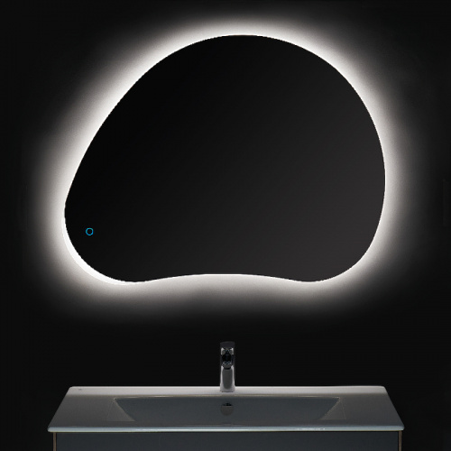 картинка Зеркало AQUATON (Акватон) 1a260902vo010 Белое от магазина Сантехстрой