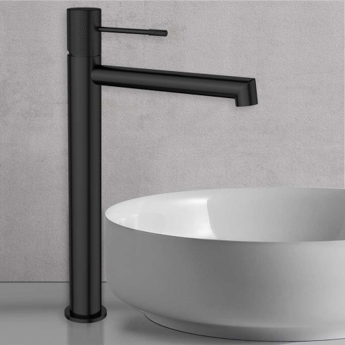 картинка Смеситель для накладной раковины Desire VBF-1D2MB однорычажный, черный от магазина Сантехстрой