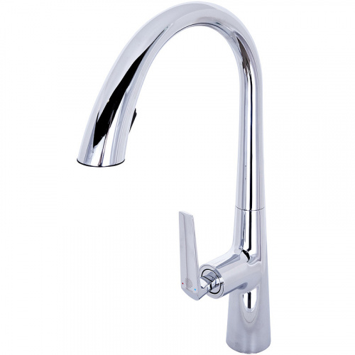 картинка Смеситель для кухни Orange Boni M15-120cr Хром от магазина Сантехстрой