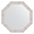картинка Зеркало настенное Octagon EVOFORM в багетной раме соты алюминий, 73х73 см, BY 3747 от магазина Сантехстрой
