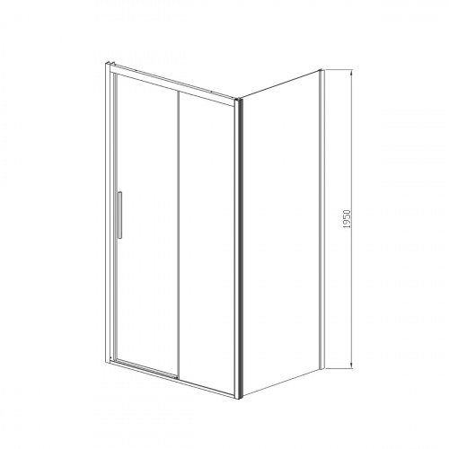 картинка Душевой уголок Vincea vsr-3so9012clb от магазина Сантехстрой