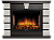 картинка Портал Firelight Excalibur 30 камень белый, шпон венге от магазина Сантехстрой