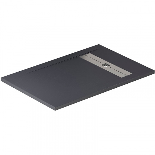картинка Душевой поддон из искусственного камня Allen Brau Infinity 120x90 8.21003-AM Антрацит от магазина Сантехстрой