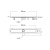 картинка Душевой лоток SAY OPTIMA 601.80.P.BUK, 80 см, хром от магазина Сантехстрой