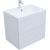 картинка Тумба с раковиной Aquanet Терра 70 323181 подвесная Белая матовая от магазина Сантехстрой
