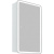 картинка Зеркальный шкаф BelBagno spc-mar-600/800-1a-led-tch Белый от магазина Сантехстрой