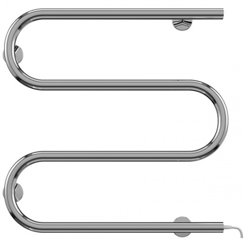 картинка Электрический полотенцесушитель Terminus М-образный 400x500 4620768883903 Хром от магазина Сантехстрой