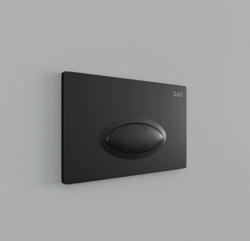 картинка Клавиша смыва DK черный Rhein.Marx (DB1399025) от магазина Сантехстрой