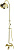 картинка Душевая система Cezares DIAMOND-CVD-03/24-Sw золото 24 карат, ручки Swarovski от магазина Сантехстрой