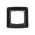 картинка DEA Рамка 1-я горизонтальная Черный Металлик KRANZ от магазина Сантехстрой