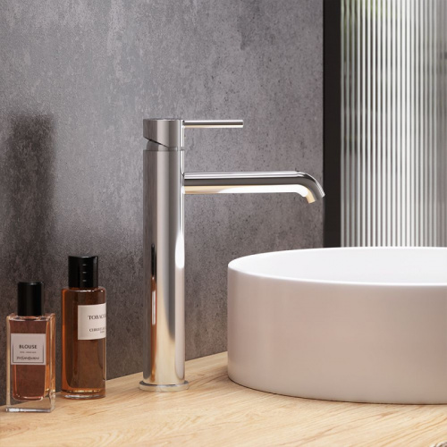 картинка 360250000 Scandinavian Pure, смеситель для раковины высокий, хром от магазина Сантехстрой