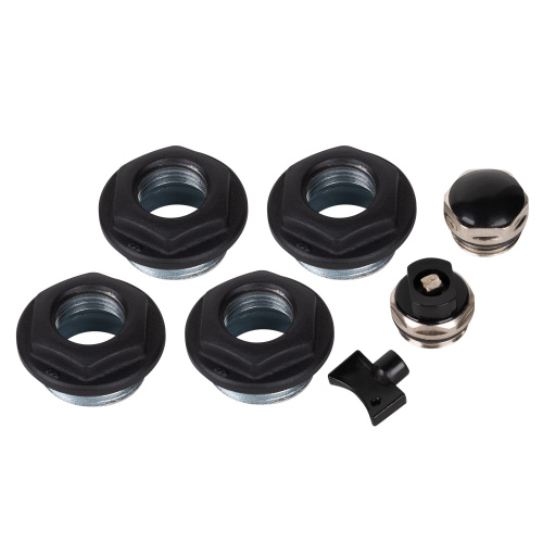 картинка Комплект монтажный Royal Thermo 1”х 1/2quot; черный от магазина Сантехстрой