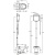 картинка SIMAS Arcade Бачок подвесной (для высокой трубы) для унитаза AR801/AR811, 43x19,5х39 cм, цвет белый от магазина Сантехстрой